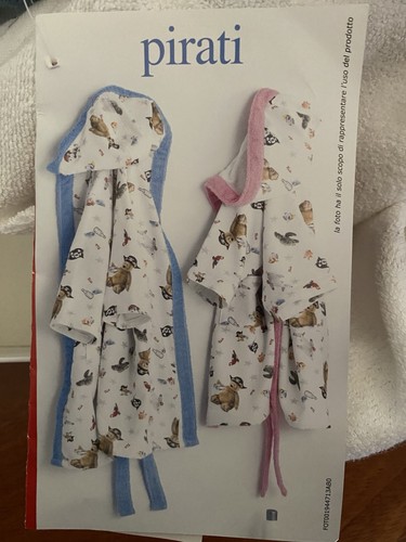 Accappatoio baby linea - linea, pirati