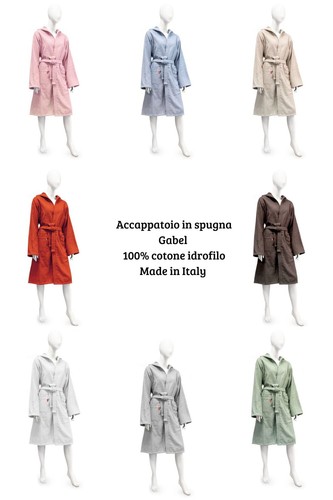 Accappatoio spugna con - in,