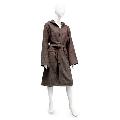 Accappatoio jacquard con