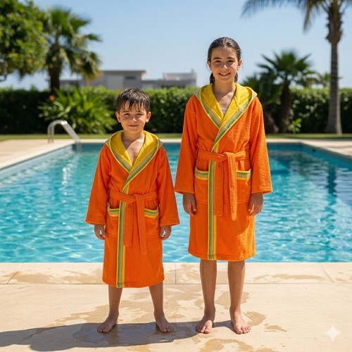 Accappatoio junior spugna - junior, con