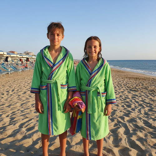 Accappatoio junior spugna con - junior,